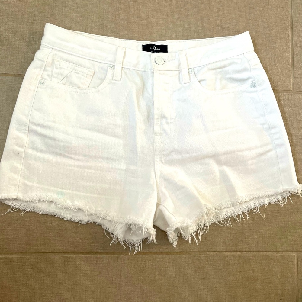 7 For All Mankind Womens Denim Short